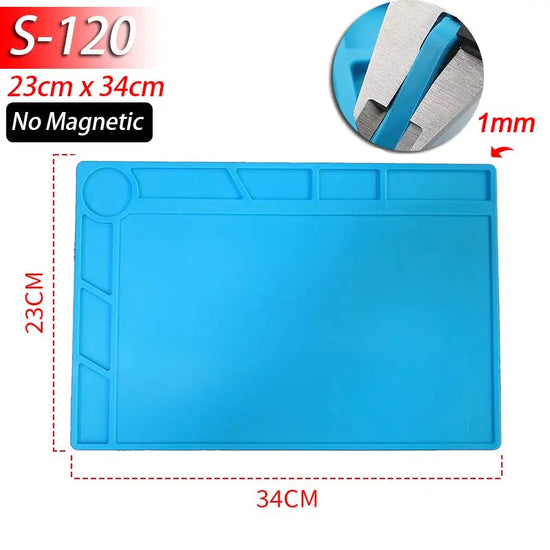Tappetino per stazione di saldatura, tappetino da lavoro in silicone resistente - My Hashtag Shop