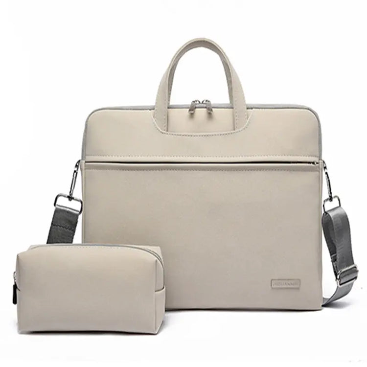 PU Leather Women Laptop Bag Notebook Carrying Case Briefcase For Macbook Air 13.3 14 15.6 Inch Men Handbags Shoulder Mouse Bag AliExpress