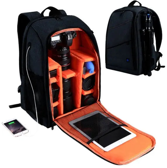 Camera backpack waterproof camera bag HASHTAG