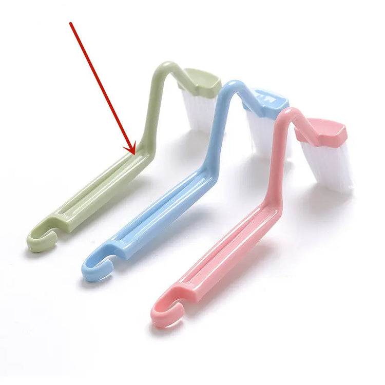 Curved Toilet Brush Gap Cleaning Utensile Bathroom Accessory Long Handle Wall Mounted Toilet Soft Bristle Brush Plastic Durable AliExpress