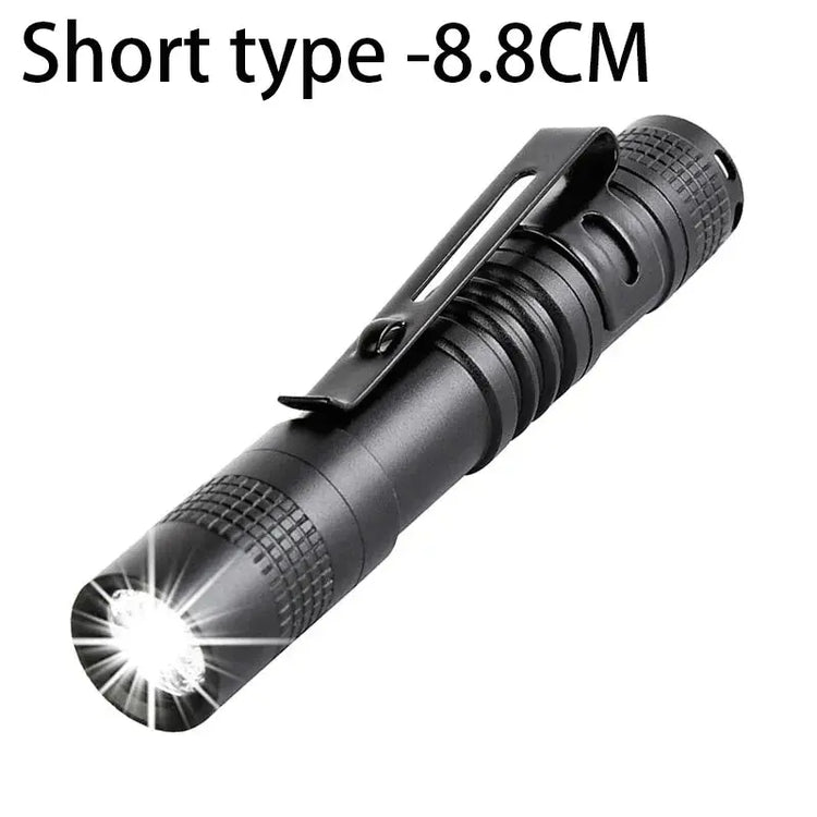 Mini torcia LED portatile, tascabile e impermeabile, per campeggio, escursionismo - My Hashtag Shop