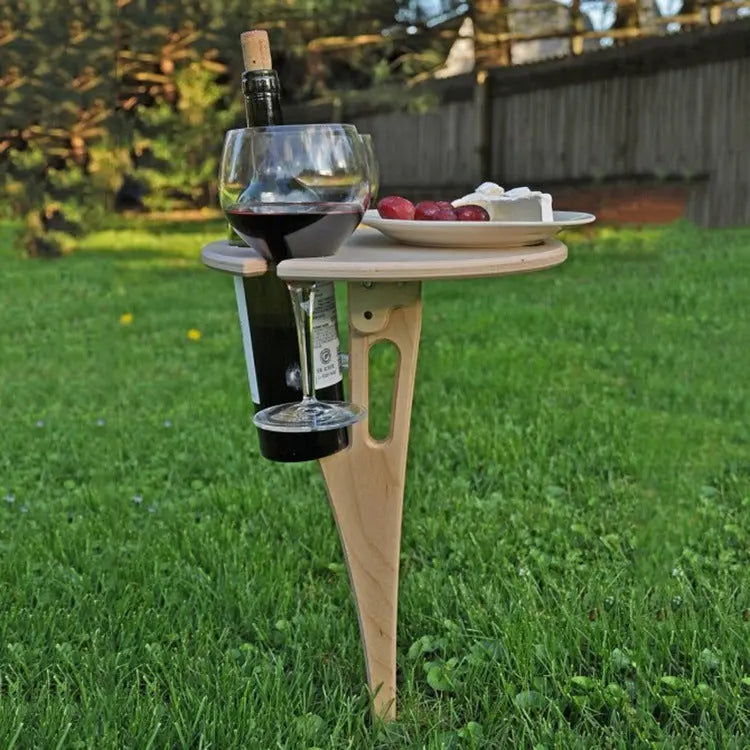 Outdoor Detachable And Foldable Wine Rack - HASHTAG