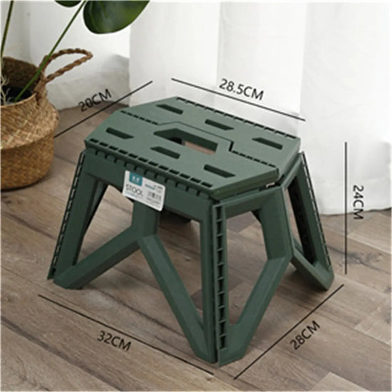 Outdoor Small Stool Portable Folding Stool High Load Bearing Durable Small Chair Fishing Stool Beach Stool Camping Stool - HASHTAG