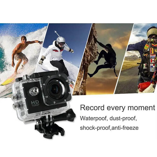 Videocamera DV impermeabile per sport d&