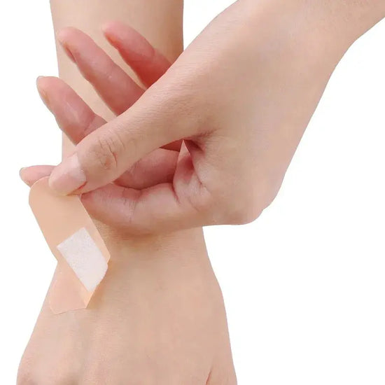 Waterproof Breathable Cushion Band-Aids | Adhesive Plaster Sticker | First Aid Bandage for Wound Care
