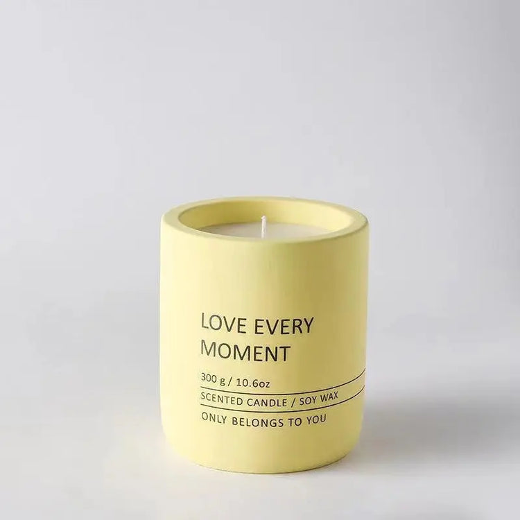 Aromatherapy Candles Creative Ceramic Cup Essential Oil Liebe - Making Life Easier