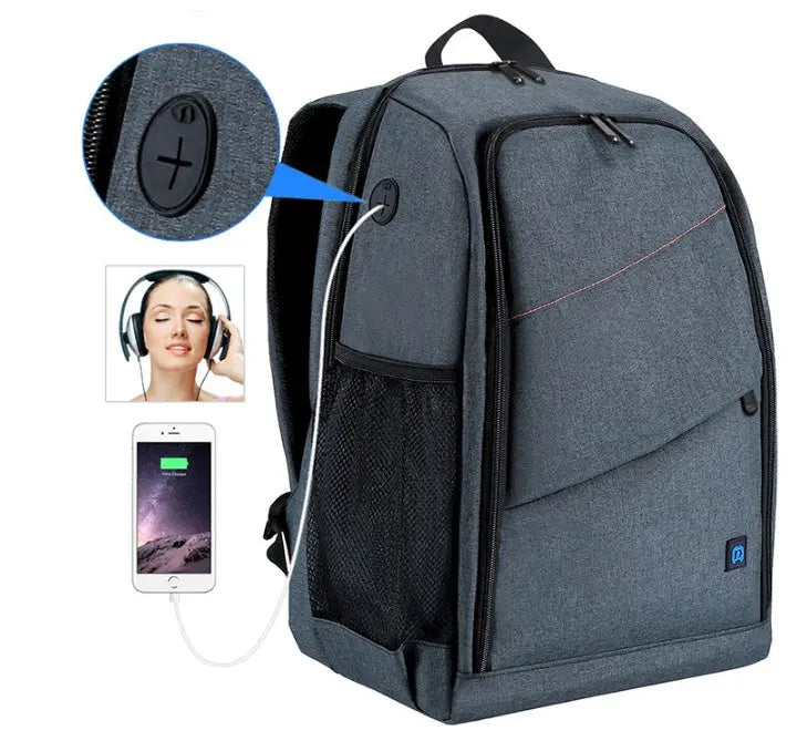 Camera backpack waterproof camera bag HASHTAG