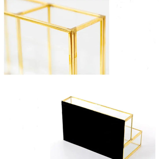 Makeup brush tool storage box - HASHTAG