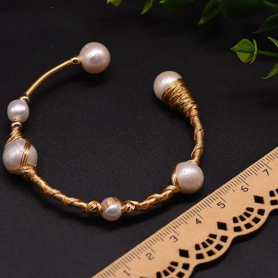 Natural Edison Baroque Pearl Boutique Stretch Bracelet AliExpress