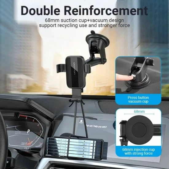 Mobile support Vention KCOB0 Black (1 Unit)-1