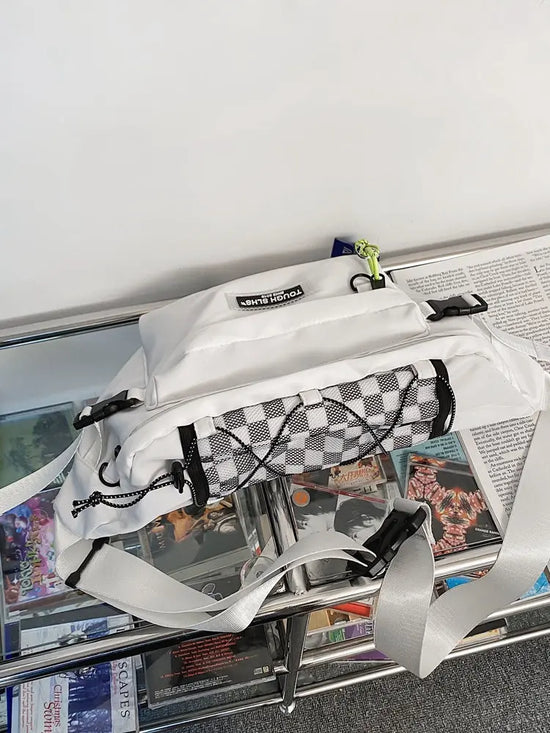 Couple Crossbody Fanny Pack for Men&Women,Large Waist Bag & Hip Bum Bag with Adjustable Strap for Outdoors Workout-1