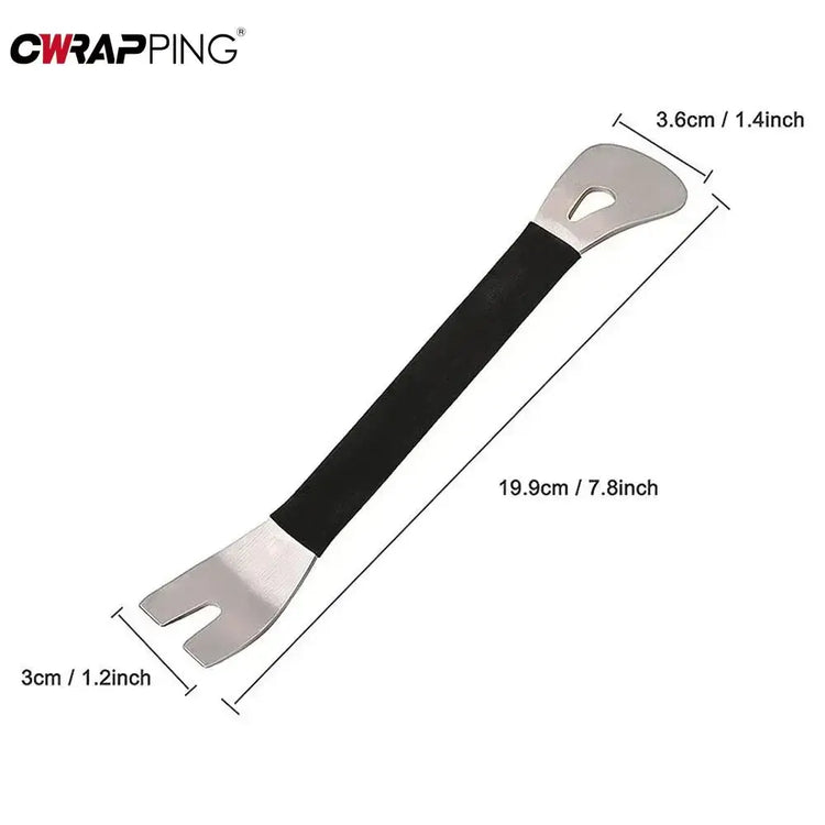 Car Interior Clip Panel Trim Hand Utensili Stainless Steel Durable Trim Removal Level Pry Plate Buckle Driver for Car Accessories HASHTAG