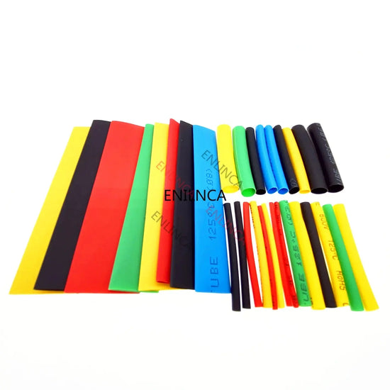 127-750pcs Heat-shrink Tubing Thermoresistant Tube Heat Shrink Wrapping Kit Electrical Connection Wire Cable Insulation Sleeving - HASHTAG