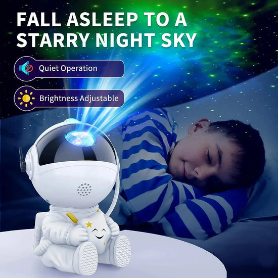 Star Projector Galaxy Night Light Astronaut Space Projector Starry Nebula Ceiling LED Lamp for Bedroom Home Decorative kids gift - HASHTAG