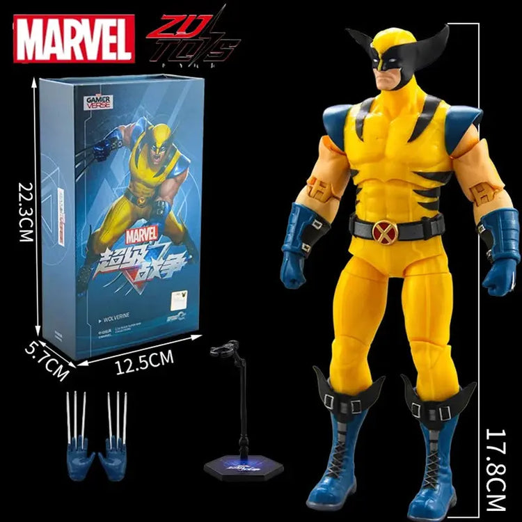 ZD Toys Deadpool & Wolverine Action figures Deadpool Boxed Wolverine Collection Adult Action Figures Kids Toy - HASHTAG