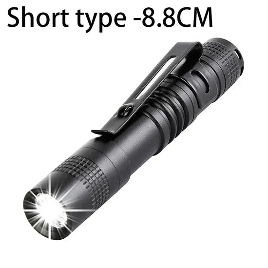 Mini torcia LED portatile, tascabile e impermeabile, per campeggio, escursionismo - My Hashtag Shop