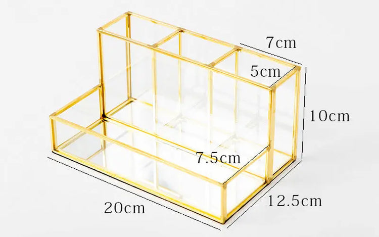 Makeup brush tool storage box - HASHTAG