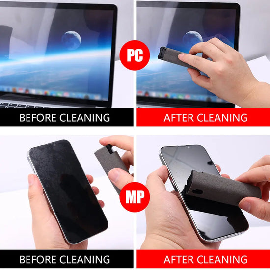 Mobile Phone Screen Cleaner Artifact Storage Integrated Mobile Phone Portable Computer Screen Cleaner Set - HASHTAG