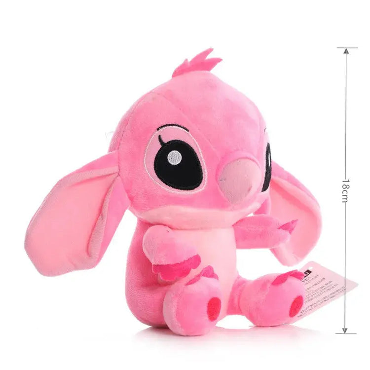 18cm Original Plush Stitch Baby Movie Cartoon Model Doll Children Action Figures Stuffed Toys Pendant Gifts - HASHTAG