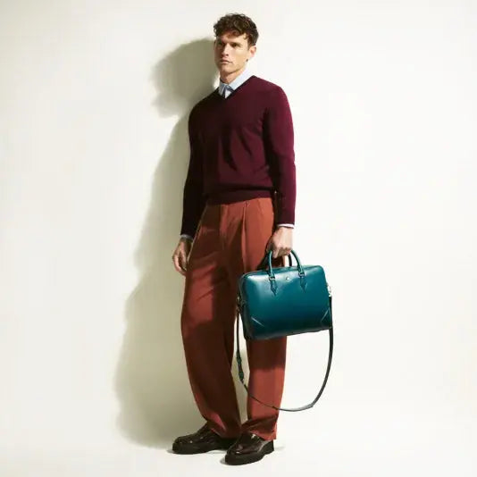 Montblanc porta documenti Meisterstück blu cipro 198796 Capodagli 1937