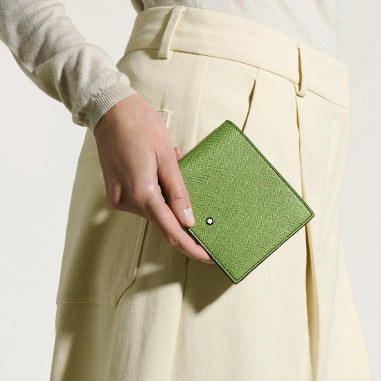 Montblanc portafoglio 8 scomparti Sartorial multi lime/cassis 199356 Capodagli 1937