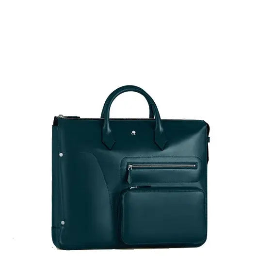 Montblanc borsa 24/7 Soft blu legion 198736 Capodagli 1937