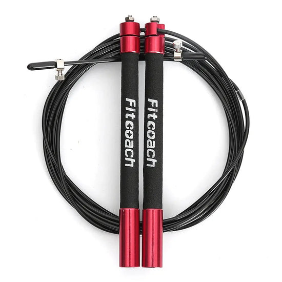 Corda per saltare veloce con cuscinetto a sfera, manico in metallo, saltare sportivo, cavo in acciaio inossidabile, attrezzatura per il fitness Crossfit - My Hashtag Shop