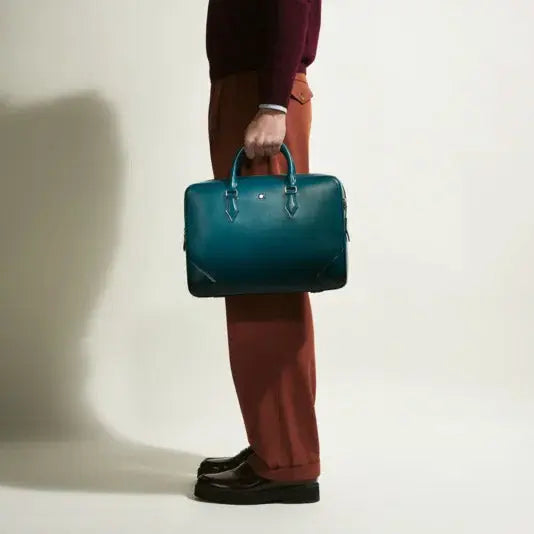 Montblanc porta documenti Meisterstück blu cipro 198796 Capodagli 1937