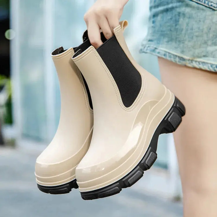 2025 New Rubber Rain Shoes Outdoor Anti-slip Waterproof Garden Shoes Liebe - Making Life Easier
