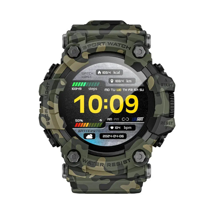 Smart watch uomo Cardiofrequenzimetro Pressione sanguigna Smart Watch Adatto impermeabile per Android IOS - My Hashtag Shop