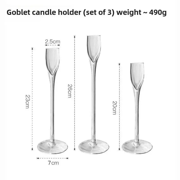 Candlelight For Events Glass European Romantic Liebe - Making Life Easier