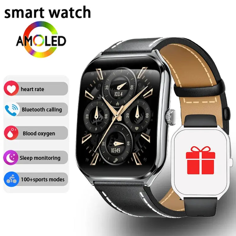 Nuovo Ultra Sottile smartwatch "AMOLED 360*360 HD Pixel Display Always Show Time Promemoria Chiamata Smartwatch Delle Signore Per huawei - My Hashtag Shop