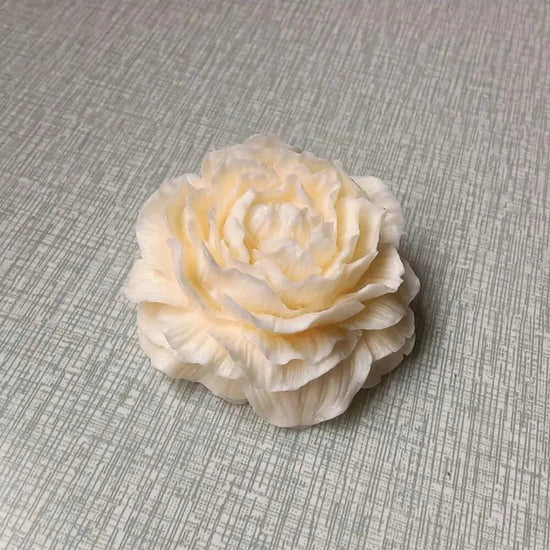 Peony Candle Silicone Mold Size: 9.6*4.5cm Liebe - Making Life Easier