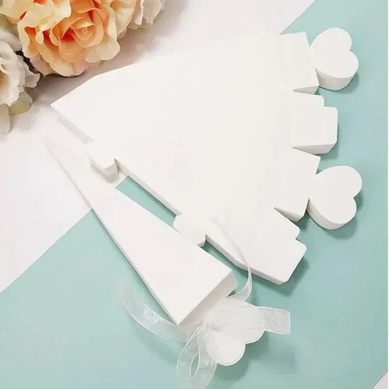 Cone Shaped Candy/Rice Box Wedding Party Favor Liebe - Making Life Easier