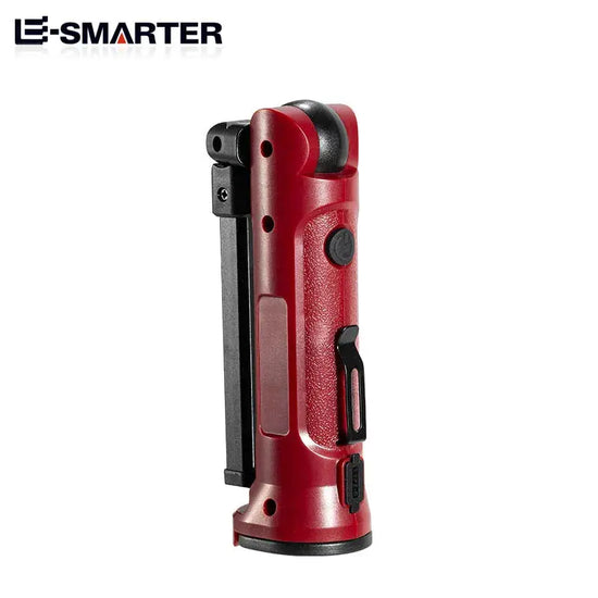 Lampada da lavoro a LED COB Torcia pieghevole ricaricabile Illuminazione da campeggio per riparazioni auto Lampade portatili con gancio magnetico - My Hashtag Shop