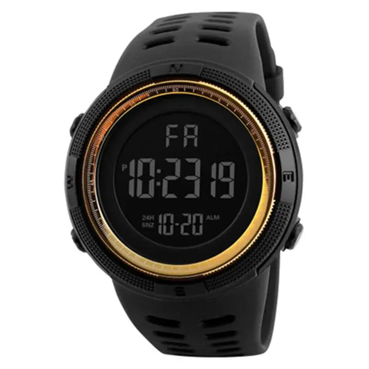Orologio elettronico da uomo Orologi sportivi militari Orologio da polso digitale multifunzione luminoso a LED per uomo, bambino, ragazzo, studente, adolescente - My Hashtag Shop