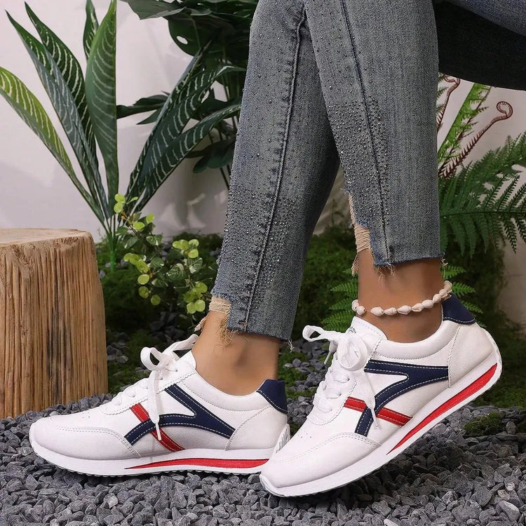 Women New Sports Shoes Comfort Sneakers All-match Lightweight Liebe - Making Life Easier