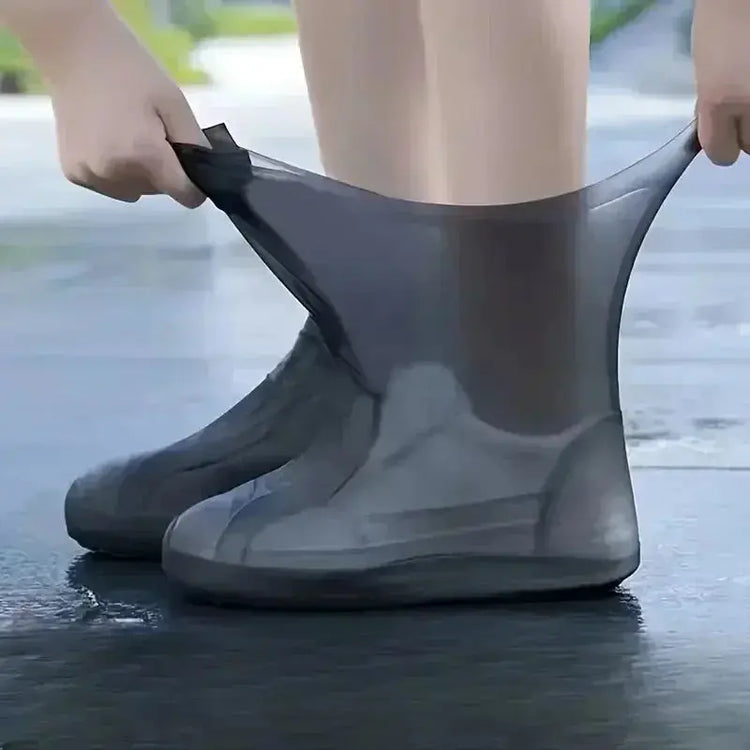 Lightweight Thick Wear-resistant Silicone Rain Shoe Covers Travel - HASHTAG