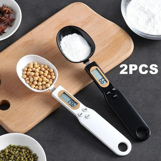 Mini Digital Kitchen Spoon Scale Electronic LCD Food Scale. Single or 2 Pack. - HASHTAG
