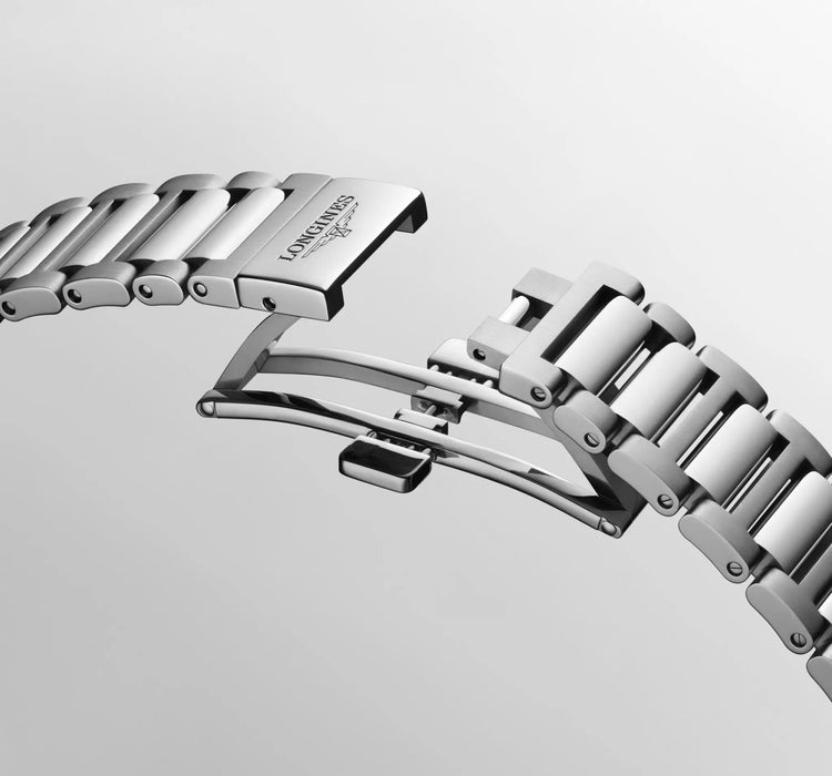 Longines orologio Conquest 38mm nero automatico acciaio L3.720.4.52.6 Capodagli 1937