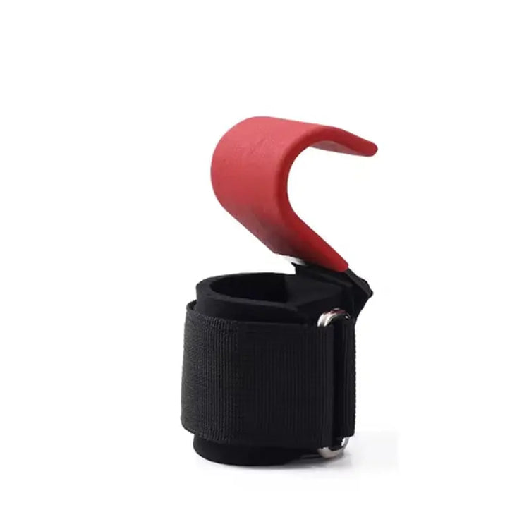 Fitness Squat Weightlifting Pull-Up Wrist Hook Horizontal Bar Exercise Strength Training without Strangling Power Hook