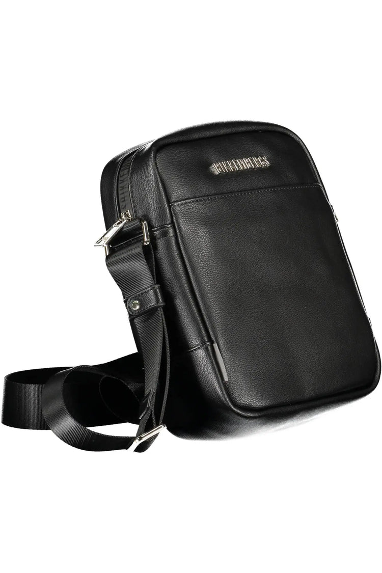 BIKKEMBERGS BLACK MAN SHOULDER BAG-2