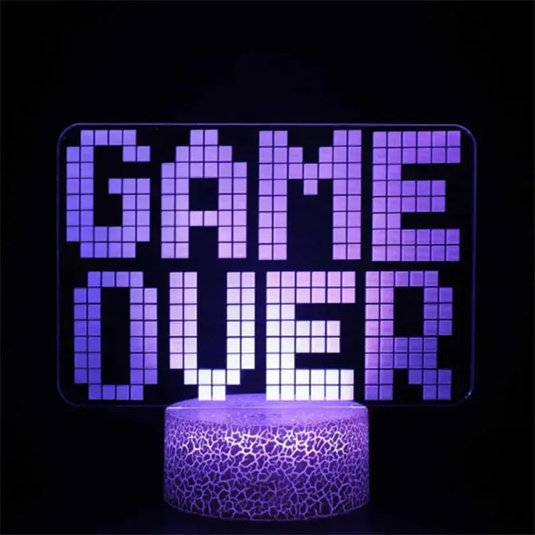 3D LED Gaming Setup RGB Lamp USB Powered Gaming Room Children&