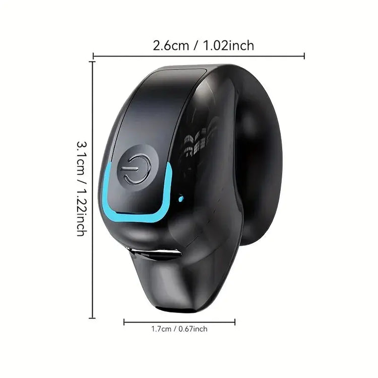 GD28 Bluetooth Headset Clip Ear Not Into The Ear Wireless Headset Stereo Sound Business Sports Fitness Running Single Headset - HASHTAG