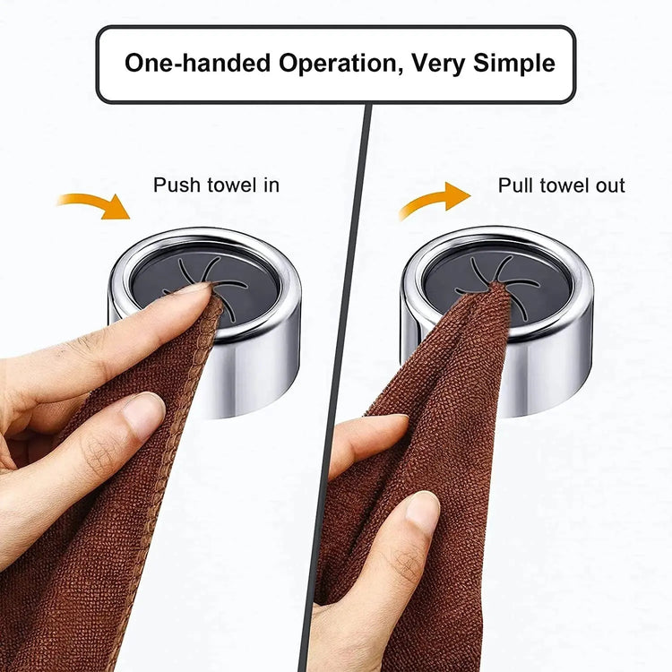 3PCS Non Punching Dishwashing Cloth Storage Clip Dishcloth Clip Kitchen Household Gloves Hook Towel Rack Hole Clip Wall Hanging - My Hashtag Shop