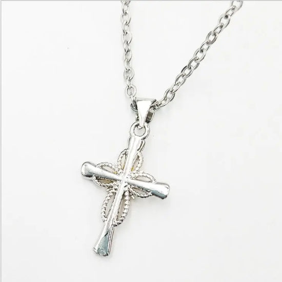 Octagonal Star Cross Alloy Pendant - HASHTAG