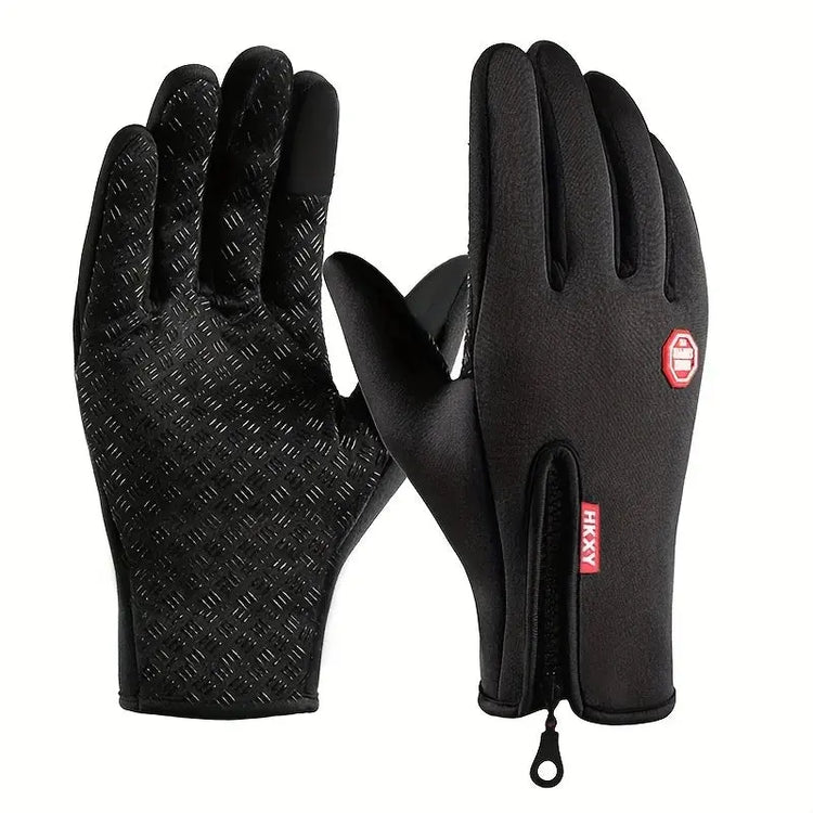 Winter Gloves For Men Women Touchscreen Warm Outdoor Cycling Driving Motorcycle Cold Gloves Windproof Non Slip Gloves HASHTAG