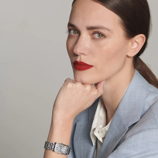 Longines orologio DolceVita 20,80x32mm argento acciaio quarzo L5.255.4.71.6 Capodagli 1937