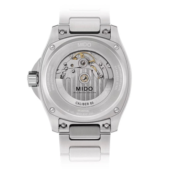 Mido orologio Multifort TV Big Date 39x40mm grigio automatico acciaio M049.526.11.081.00 Capodagli 1937