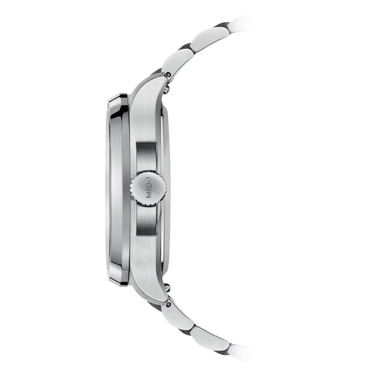 Mido orologio Multifort TV Big Date 39x40mm grigio automatico acciaio M049.526.11.081.00 Capodagli 1937